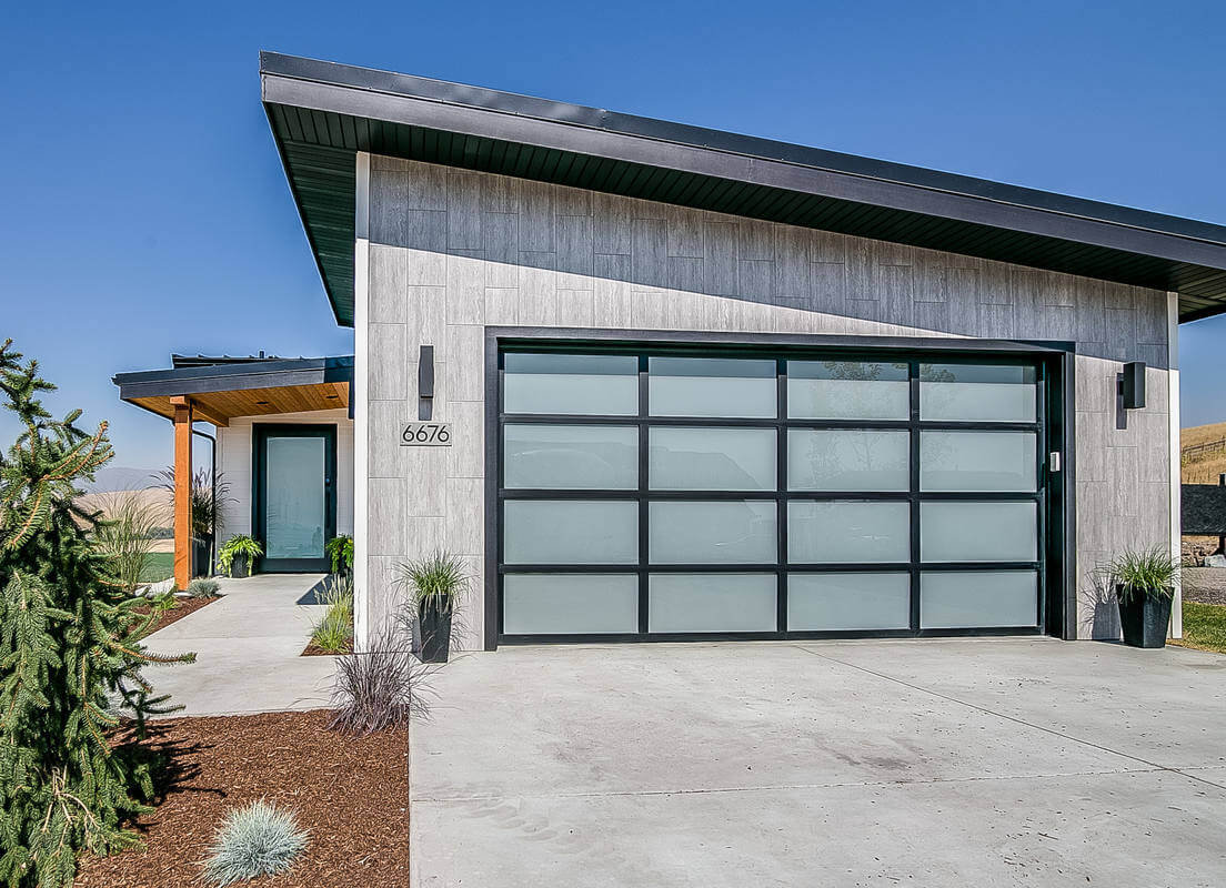 remplacer porte de garage par baie vitrée