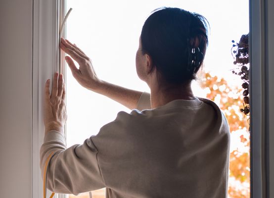 Pose de joints d'étanchéité