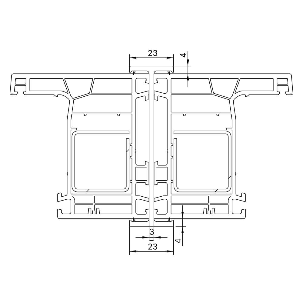 Barre d'attelage une pièce 76 mm