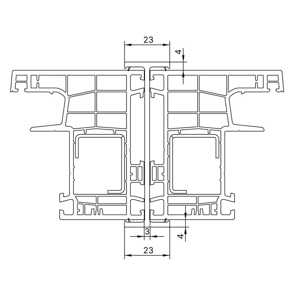 Barre d'attelage une pièce 76 mm