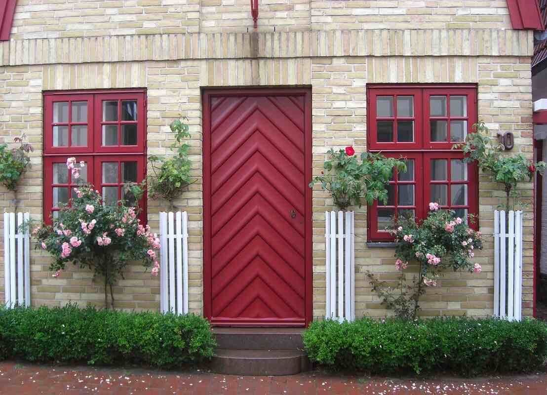 panneau de porte d'entrée